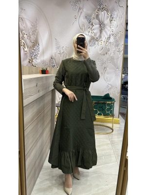 Misswhence 34814 Yeşil Elbise