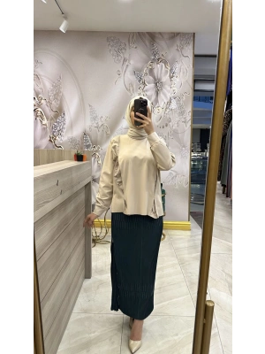 Misswhence Tunik Bej