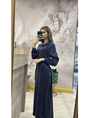 NS-25Y2057 Elbise Lacivert