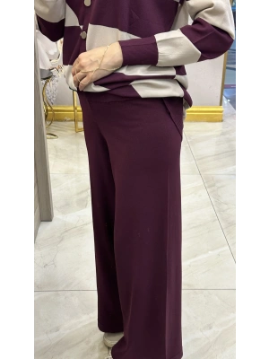 Nuss 25K002 Merserize Pantolon Mürdüm