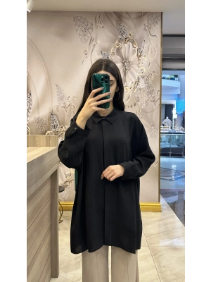 Nuss 25Y3001 Siyah Gömlek