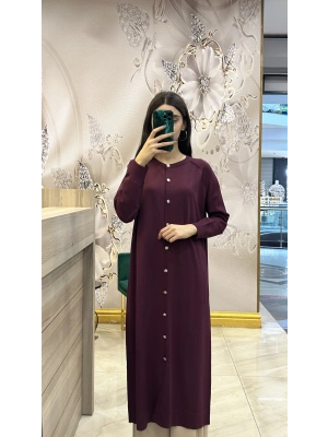 Nuss 25Y512 Bordo Hırka