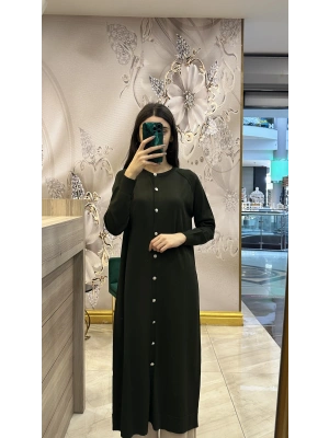 Nuss 25Y512 Haki Hırka