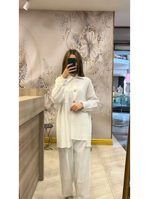 Qupra QAY62018 Masa Takım Ekru