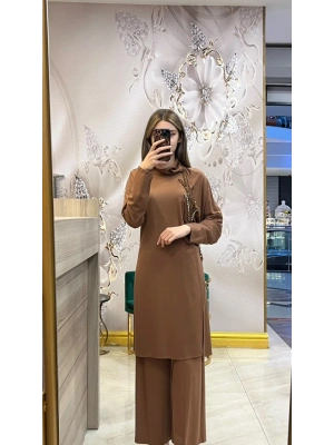 Qupra QAY6211 Takım Kahverengi