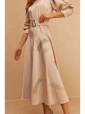 Venöve 24SSELB0010 Alento Elbise Taş