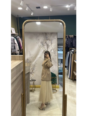 Venöve 25FWETE0001 Bej Huelva Etek