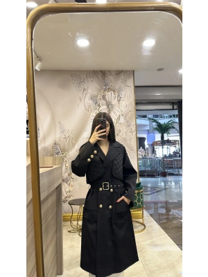 Venöve 25FWMNT0004 Siyah Calvin Mont