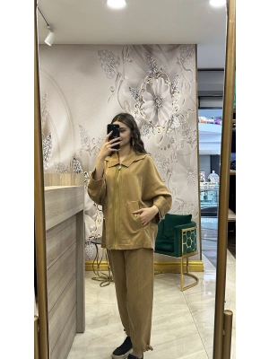 Venöve 25SSCEK0006 Camel Rashel Takım