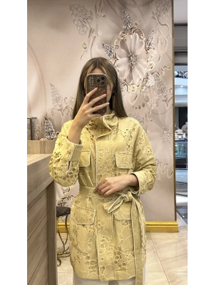 Venöve 25SSCEK0007 Sarı Julie Ceket
