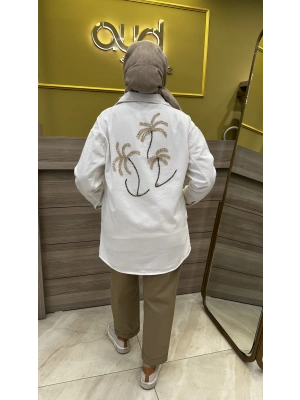 Venöve 25SSCEK0011 Ceket Krem