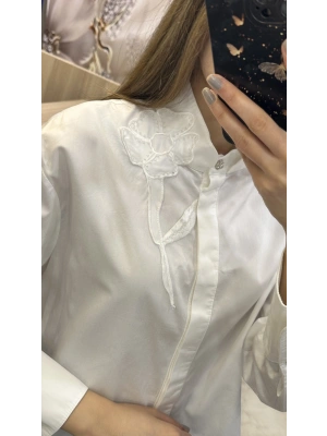 Venöve 25SSGOM0010 Beyaz April Gömlek