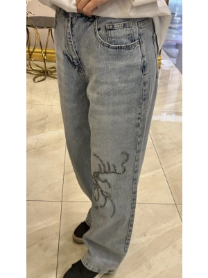 Venöve 25SSPNT0020 Mavi Emily Pantolon