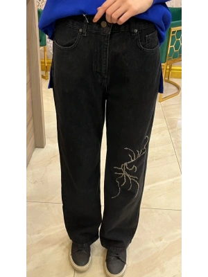 Venöve 25SSPNT0020 Siyah Emily Pantolon