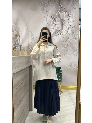 Venöve 25SSTUN0004 Bej Tunik