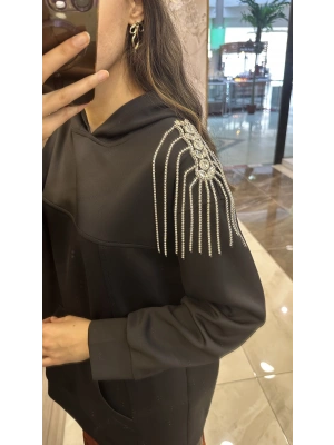 Venöve 25WSWE0013 RUBİ SWEAT SiYAH