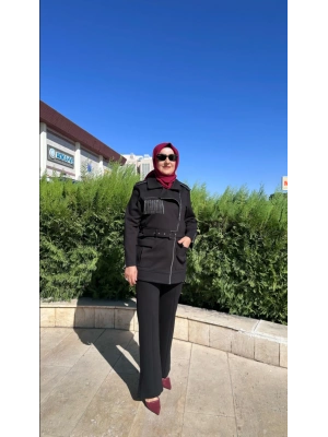 Venöve IVY takım Siyah