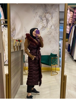 WOMANİA YELEK HAUTE COUTURE MÜRDÜM