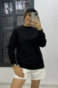 Basic Sweatshirt Siyah