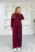 Model Kumaş Bordo İkili Takım