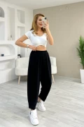 Oysho Kumaş Şalvar Siyah