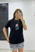 Köpek Nakışlı Beymen T-Shirt