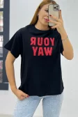 Your Way Baskılı T-Shirt