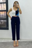 Zara Marka Paça Yırtmaçlı Pantolon