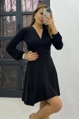 Sandy Kumaş Mini Elbise