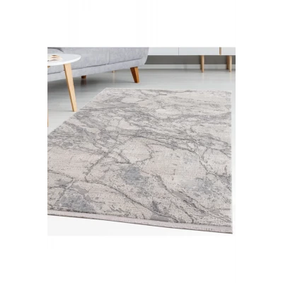 Breda Modern Salon ve Oturma Odası Halısı - Mavi