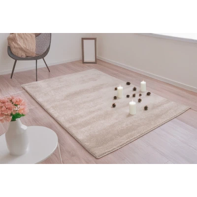 Craft Kaymaz Tabanlı Salon Oturma ve Çocuk Odası Tuft Halı-Açık Bej