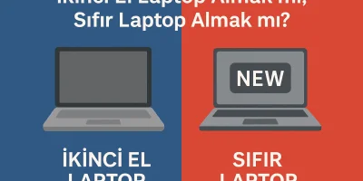 İkinci El Laptop Almak mı, Sıfır Laptop Almak mı? Karşılaştırmalı Rehber