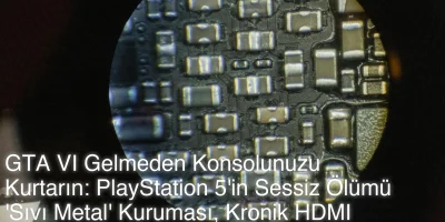 GTA VI Gelmeden Konsolunuzu Kurtarın: PlayStation 5in Sessiz Ölümü Sıvı Metal Kuruması, Kronik HDMI Çökmesi ve Drift Kâbusu