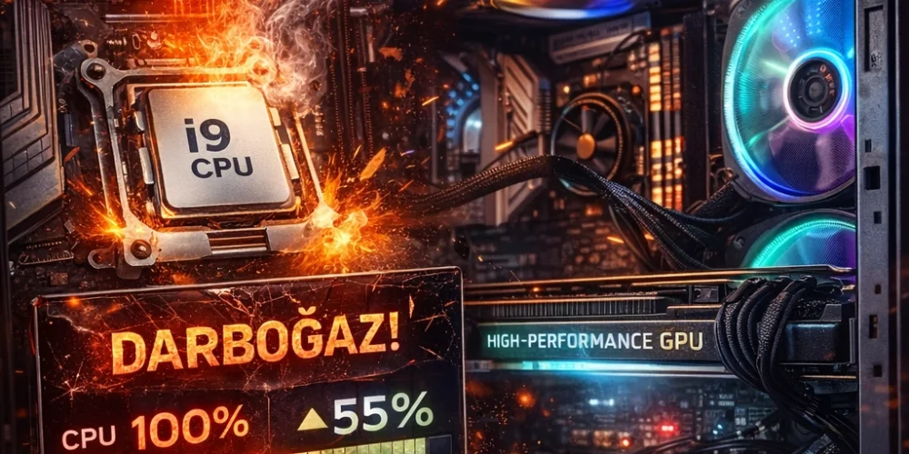 Bilgisayarınızın Gizli Düşmanı: Darboğaz Nedir? İşlemci ve Ekran Kartı Uyumu Rehberi