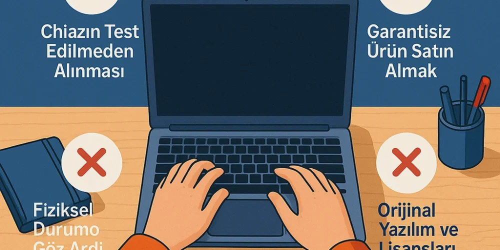 İkinci El Laptop Alırken Sık Yapılan Hatalar ve Kaçınma Yolları