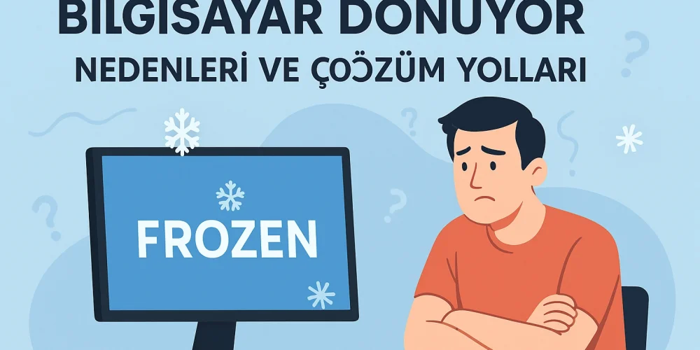 Bilgisayar Donuyor: En Yaygın Nedenler ve Kesin Çözüm Önerileri