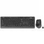 A4 Tech Klavye Set Fg1035 2.4G Q Tr Usb Gri Wıreless Fn-Mm Kb+Mouse