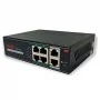 AVENİR  AV-H1064PLS 4 PORT orts PoE switch 1-4 ports