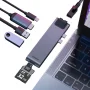 Baseus 7 in 1 Thunderbolt Type C Ethernet HDMI MAcbook Pro Air Çeviri – CAHUB-L0G