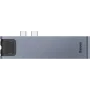 Baseus 7 in 1 Thunderbolt Type C Ethernet HDMI MAcbook Pro Air Çeviri – CAHUB-L0G