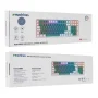 eMachines EAK100 Yeşil/Beyaz USB RGB Backlight RED SWITCH Mekanik Q 100 Tuşlu Compact Gaming Klavye