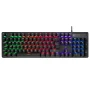 eMachines EAK104 Siyah USB RGB Backlight RED SWITCH Mekanik Q 104 Tuşlu Gaming Klavye