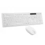 Everest Klavye Set Km-6121 Whıte Wıreless Multımedya Q Tr Slım Kb+Mouse