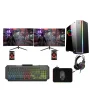 Gaming Pc intel i5 12500 64Gb Ddr4 1Tb M2 Nvme 8Gb Rtx5060Ti 31.5 165Hz Dual Monitör Oyun Bilgisaya