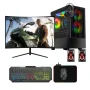 Gaming Pc intel i5 6500 (6.Nesil) 16Gb Ddr4 256Gb M2 Nvme 4Gb Gtx1050Ti 23.8 Oyun Bilgisayarı