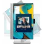 HP EliteDisplay E243M 5Ms 60Hz HDMI, Dp, Vga 1920X1080 Gümüş Ips Web camera + Stero hoparlörlü Kurumsal 2.El Ofis Monitörü