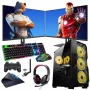 i3 13100F 16GB 1TB M2 4GB GTX1650 Çift 24 Monitörlü Oyun Bilgisayarı (Gaming SET)