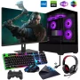 i3 13100F 16GB 240SSD 1TB HDD 8GB RTX3050 24 Monitörlü Oyun Bilgisayarı (Gaming SET)