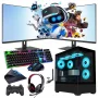 i5 12400F 16GB DDR4 512GB m2 8GB RTX3050 Çift 24 Monitörlü Oyun Bilgisayarı (Gaming SET)