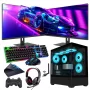 i5 13400F 16GB DDR4 512GB m2 12GB RTX3060 Çift 24 Monitörlü Oyun Bilgisayarı (Gaming SET)